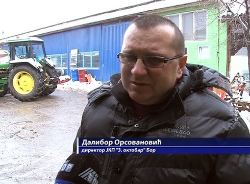 U borskoj opštini svi putevi prohodni, 15. januar 2018. (RTV Bor)