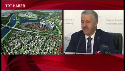 Ulaştırma Bakanı Kanal İstanbul'un güzergahını açıkladı