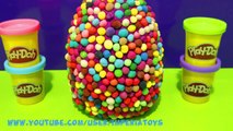 Giant Dippin Dots Surprise! Giant Playdough Surprise Egg! PAW PATROL HELLO KITTY MINNIE MOUSE