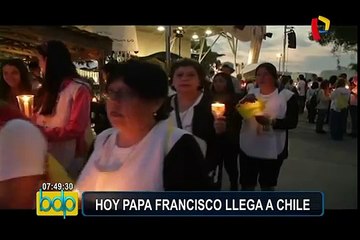 El Papa Francisco llega hoy a Chile