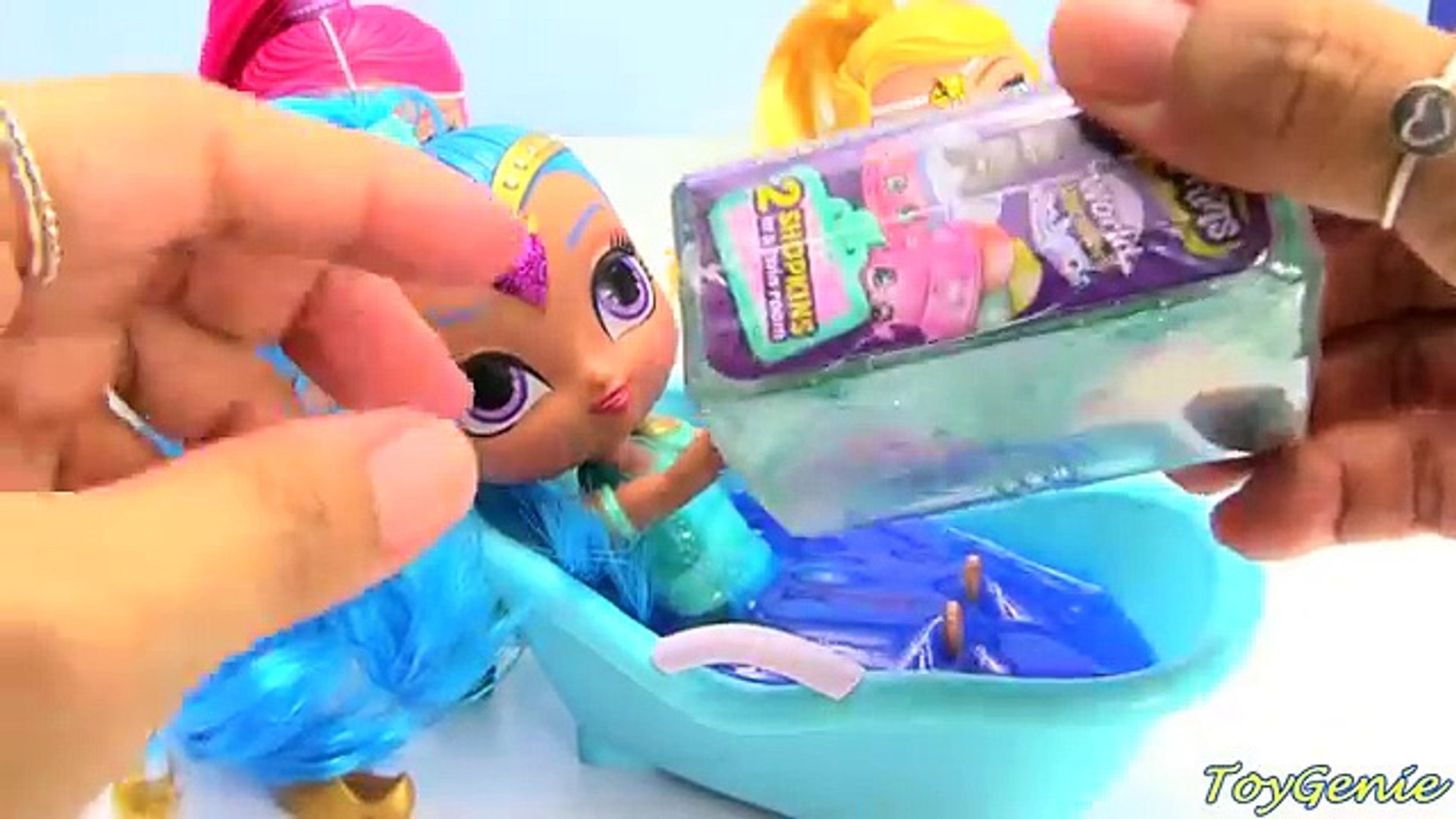 shimmer and shine slime bath