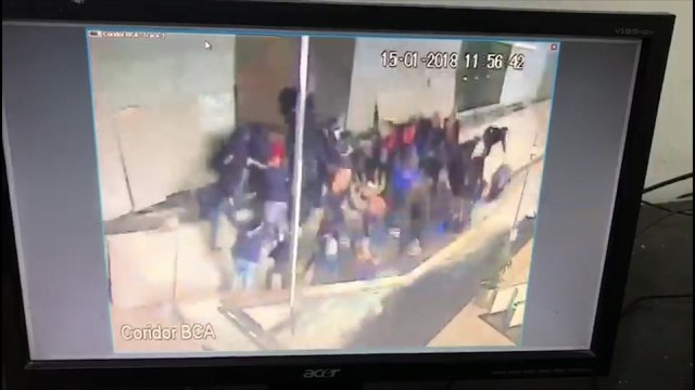 Video shows moment balcony collapses at Jakarta stock exchange