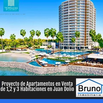 Apartamentos en Venta de 1,2 y 3 Habitaciones en Juan Dolio