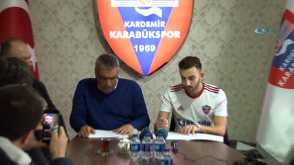 Karabükspor, Ahmet Karadayı ile 3.5 yıllık sözleşme imzaladı
