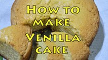 Basic Vanilla Cake | Easy vanilla butter cake | Homemade Vanilla Cake | Christmas Special