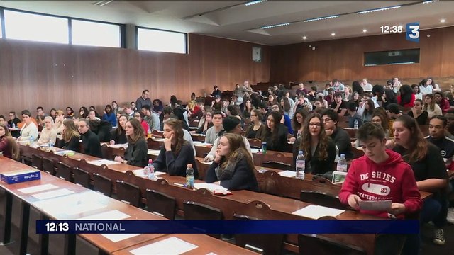 Enseignement supérieur : des lycéens testent les bancs de la fac
