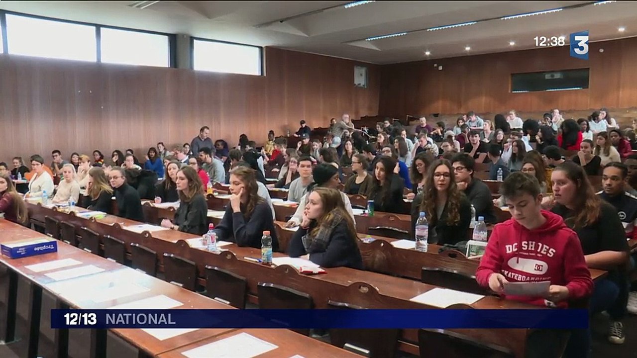 Enseignement supérieur : des lycéens testent les bancs de la fac