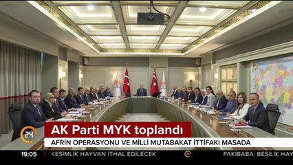 AK Parti MYK toplandı