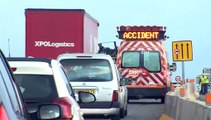 Accident sur le viaduc de Martigues