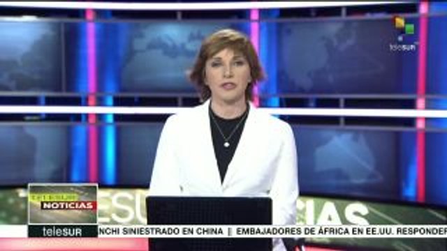 Visita pdte. peruano zona afectada por sismo de 6.8 grados Richter