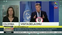 Ofrecerá titular de la ONU balance del proceso de paz en Colombia