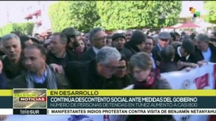 Moussa: Sin respuesta a demandas de tunecinos, protestas empeorarán