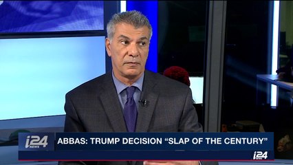 What did the Arabic slang in Abbas' speech mean?