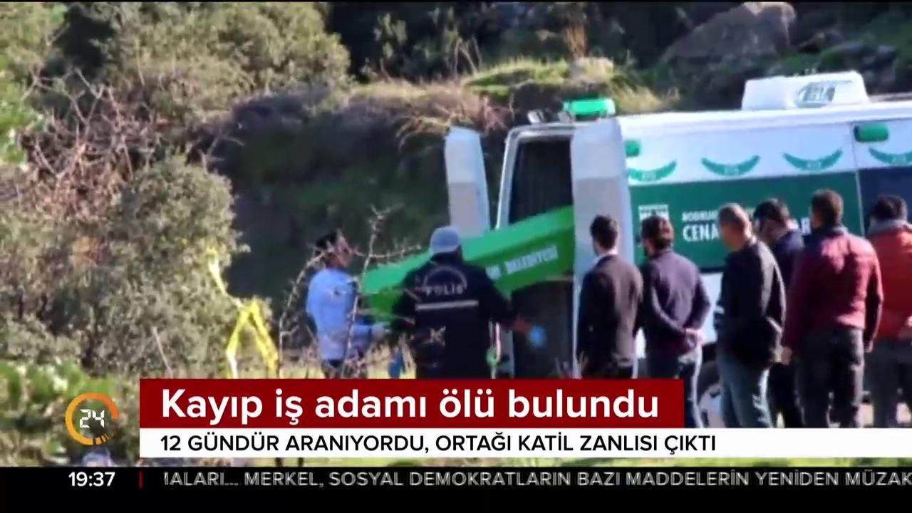 Kayıp iş adamı ölü bulundu