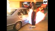 Un lance-flammes anti-carjacking