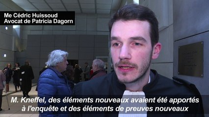 Procès "Veuve noire": déclaration des avocats