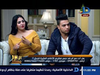 العاشرة مساء- خناقة على الهواء وتراشق بالالفاظ بين ميشو جمال و سهام الدسوقى و الفنان حلمى بكر