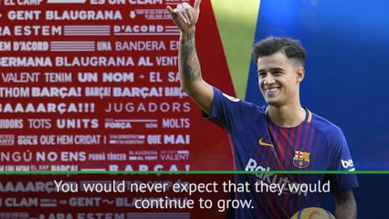 Coutinho deserves to be happy at Barca - Figo