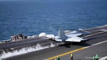 Aircraft Carrier USS Theodore Roosevelt Conducts Flight Operations In The Persian Gulf