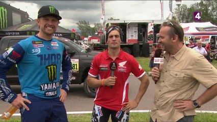 Dakar 2018 : Le combat en moto entre Benavides (Honda) et Van Beveren (Yamaha) promet jusqu'au bout !