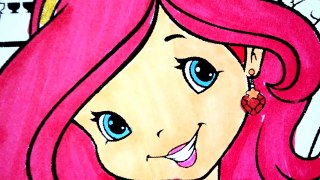 Strawberry Shortcake Berryfest Princess Coloring Page fun for kids to learn art - kids songs