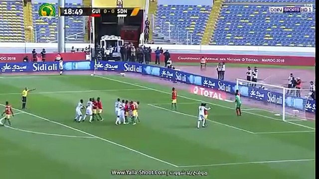 غينيا 1-2 السودان || أهداف المباراة || كأس الأمم للمحليين