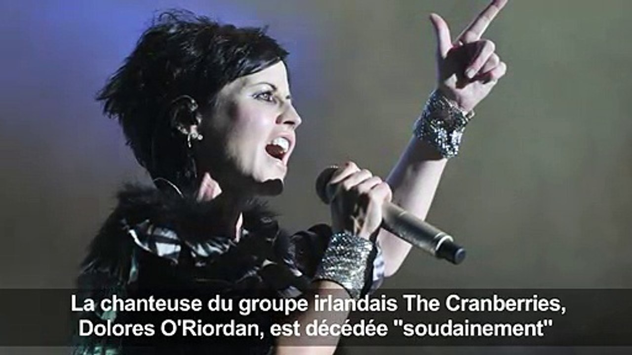 Décès de Dolores O'Riordan, chanteuse des Cranberries