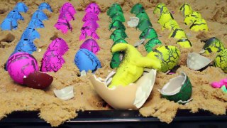 DINOSAUR EGG SMASH | Hatching Dinosaur Eggs Get Smashed by Dinosaurs