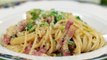 Spaghetti Carbonara (Japanese-inspired Pasta Recipe) | Cooking with Dog