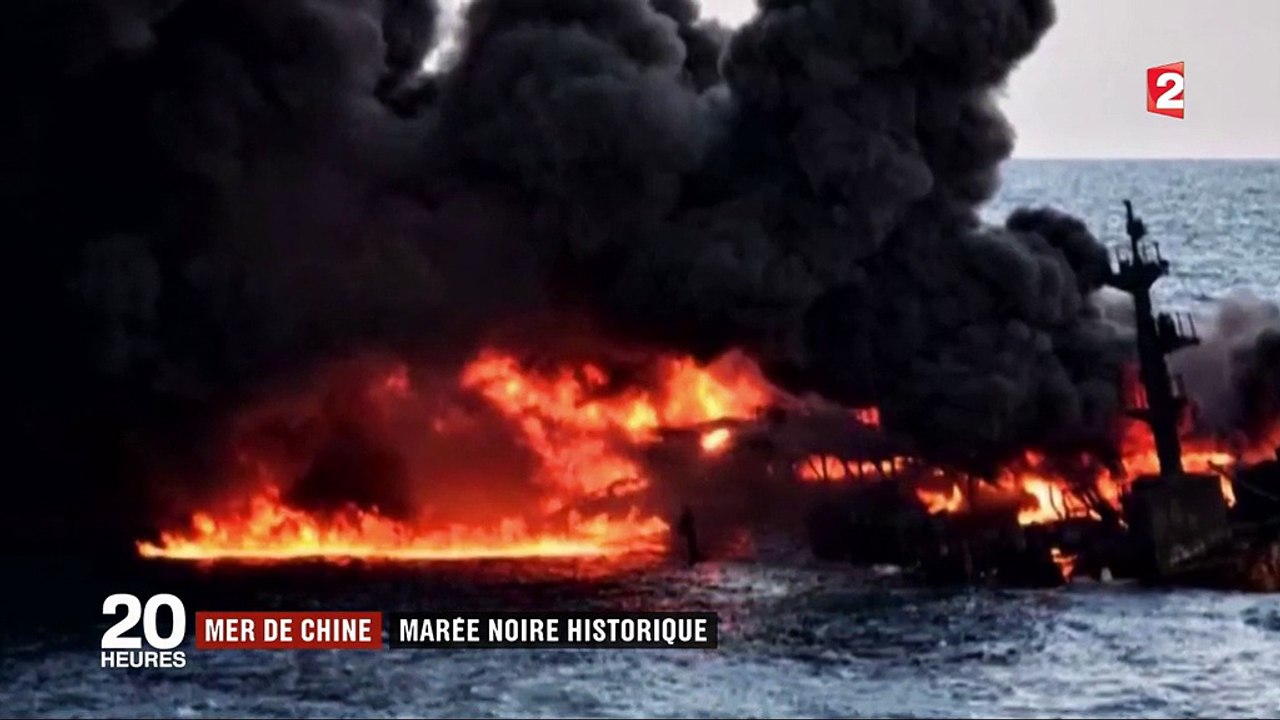 Mer de Chine : le naufrage d'un pétrolier iranien fait craindre une marée noire historique