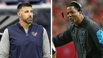 Rapoport: Titans looking at Mike Vrabel, Steve Wilks as next HC