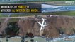 Impactantes imágenes: avión cae por un acantilado con 162 pasajeros a bordo