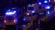 Emergency Vehicles Respond After Explosion in Antwerp