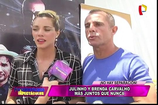 Brenda Carvalho y Julinho se lucen muy felices tras rumores de separación