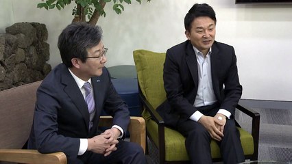 유승민 제주행...원희룡 지사 탈당 만류 / YTN