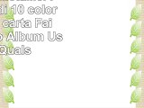Butterme Metallici Penne Set di 10 colori per fare carta  Fai Da Te Foto Album  Usa Su