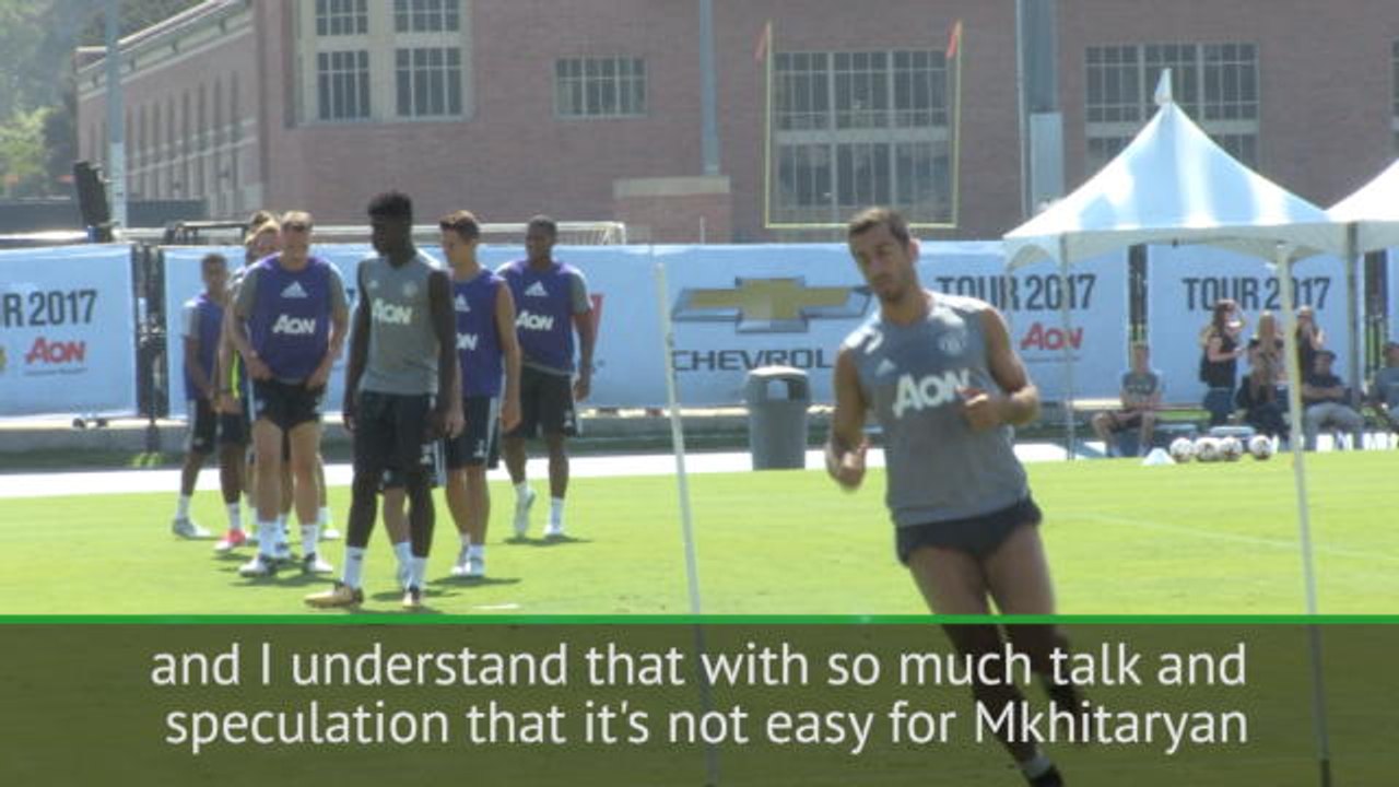 Mourinho admits Mkhitaryan could leave United in transfer window