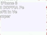 Pellicola Protettiva Orzly per iPhone 8 CONFEZIONE DOPPIA Pellicole ProFit in Vetro