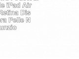 LEICKE MANNA  Custodia per Apple iPad Air 2 iPad 6 Retina Display in Vera Pelle Nera
