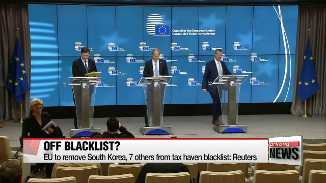 EU to remove South Korea, 7 others from tax haven blacklist: Reuters
