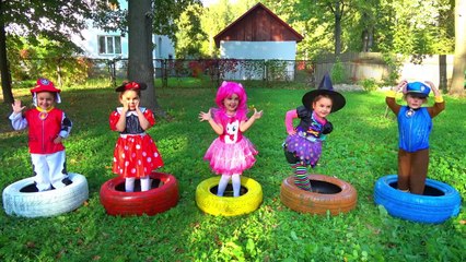 Five little babies Jumping on the bed song _ Baby nursery rhymes songs for ch