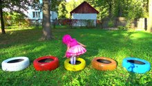 Five little babies Jumping on the bed song _ Baby nursery rhymes songs for children and toddlers-c