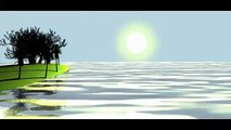 Sunset Time Lapse - 3D Animation Clip _