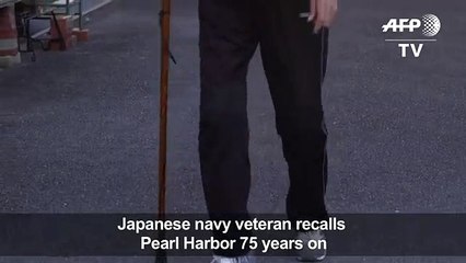 Japanese navy veteran recalls Pearl Harbor 75 years on