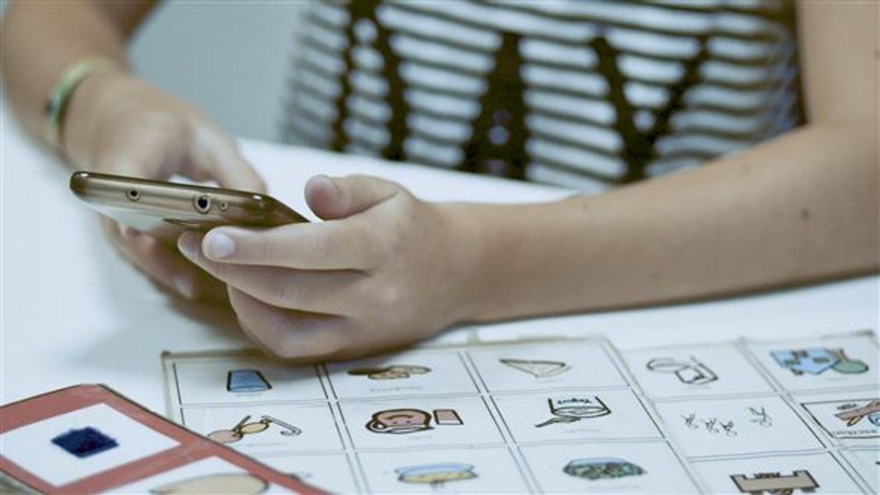 Autismus-app: kindern die angst vorm sprechen nehmen