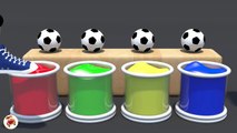 Learn Colors With  Surprise Eggs Soccer Balls - Soccer Ball Pit Show Nu