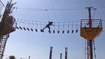 High Rope Challenge Course at Della Adventure Park