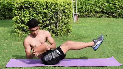 ---5 Minutes Six Pack Abs Workout At Home