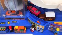 Best Kids Learning Colors Cars Trucks for Toddlers #1 Fun Hot Wheels Tomica Cars Parking G