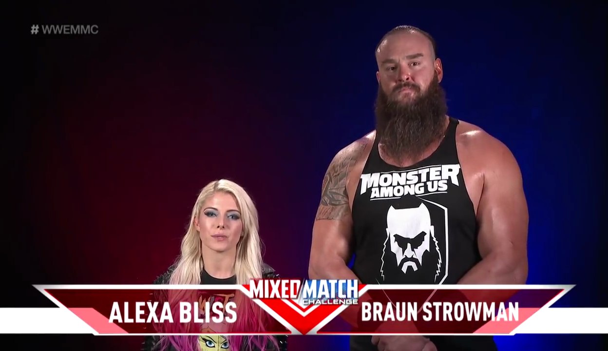 Braun Strowman & Alexa Bliss to stand tall for Connor's Cure in WWE Mixed Match Challenge
